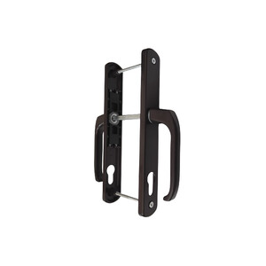 Maner usa PVC, Deniz, latime sild 35mm, interax 92mm, aluminiu, Maro inchis